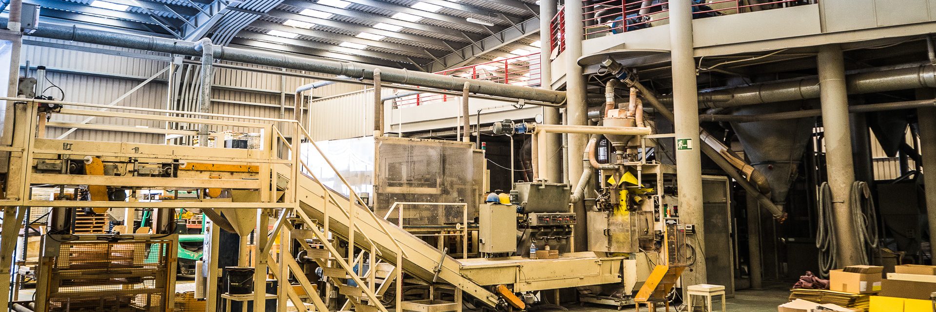 Fotografía industrial de procesos de elaboración.